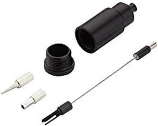 Efficient Internal Routing Tool Kit with Magnetic Adapters for Bike Maintenance