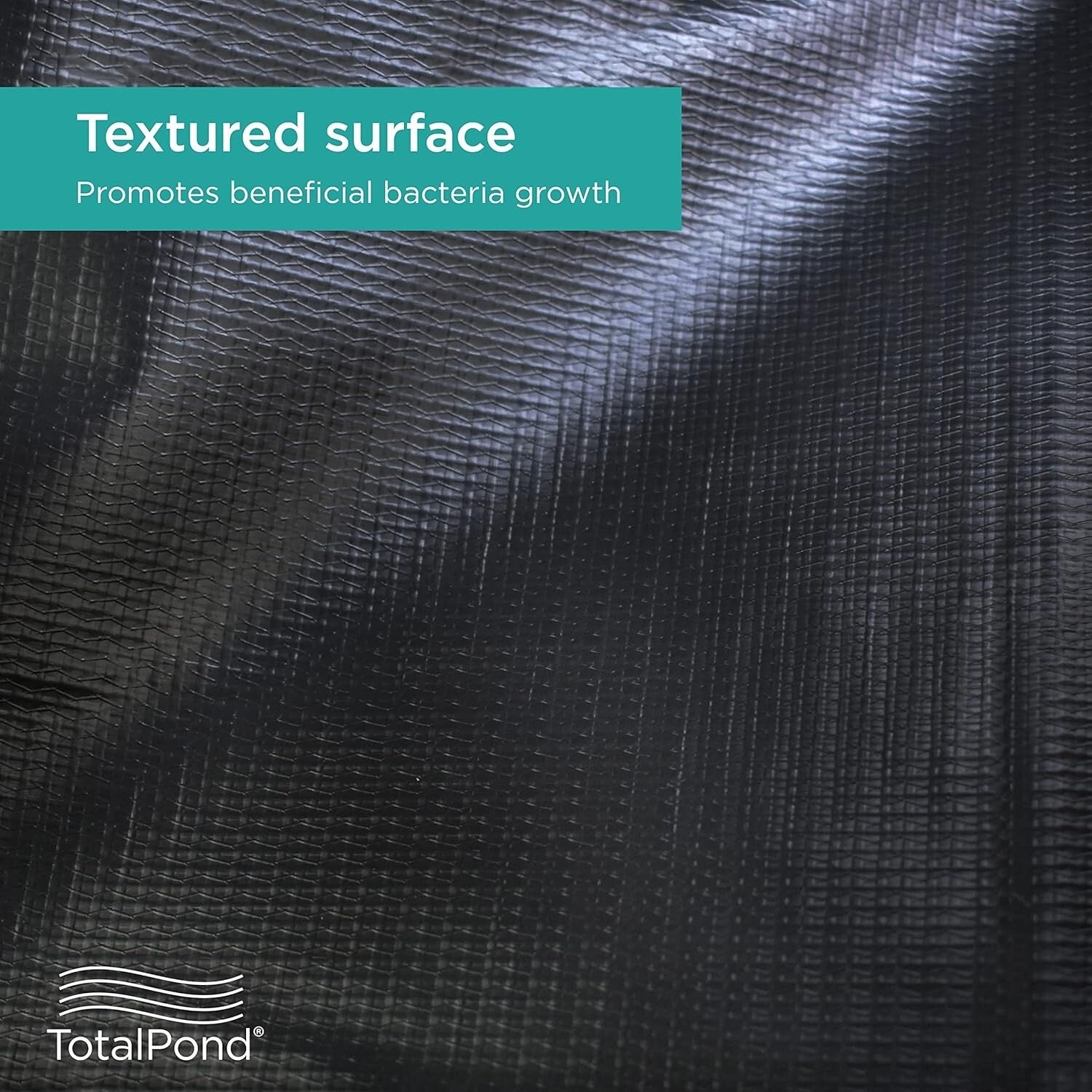 Flexible 7 ft x 10 ft Pond Liner with Reinforced Mesh for Small Water Features