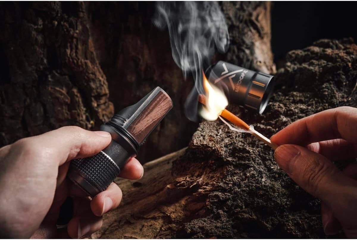 Lightweight Waterproof Match Kit with Striker—Perfect for Hiking and Camping