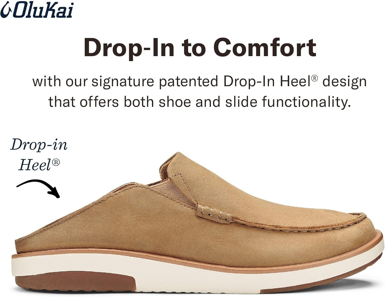 Classic Men's Slip-On Kalia Shoes - Full-Grain Leather & High-Rebound Comfort