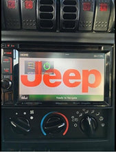 Load image into Gallery viewer, Universal Fit Double Din Install Kit for Wrangler 03-06 - Hassle-Free Setup!