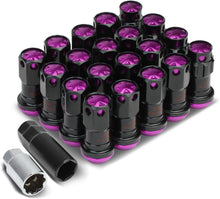 Load image into Gallery viewer, Heavy-Duty M12 x 1.25 Alloy Steel Lug Nuts - 16 Closed End + Lock Nuts Included