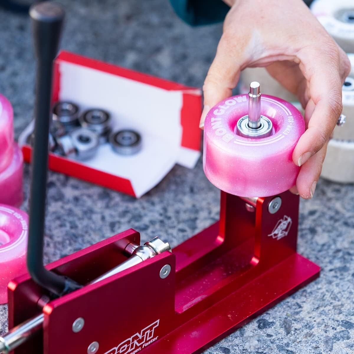 Aluminum Bearing Press for Skates - Trusted Tool for Roller Derby & Skateboards