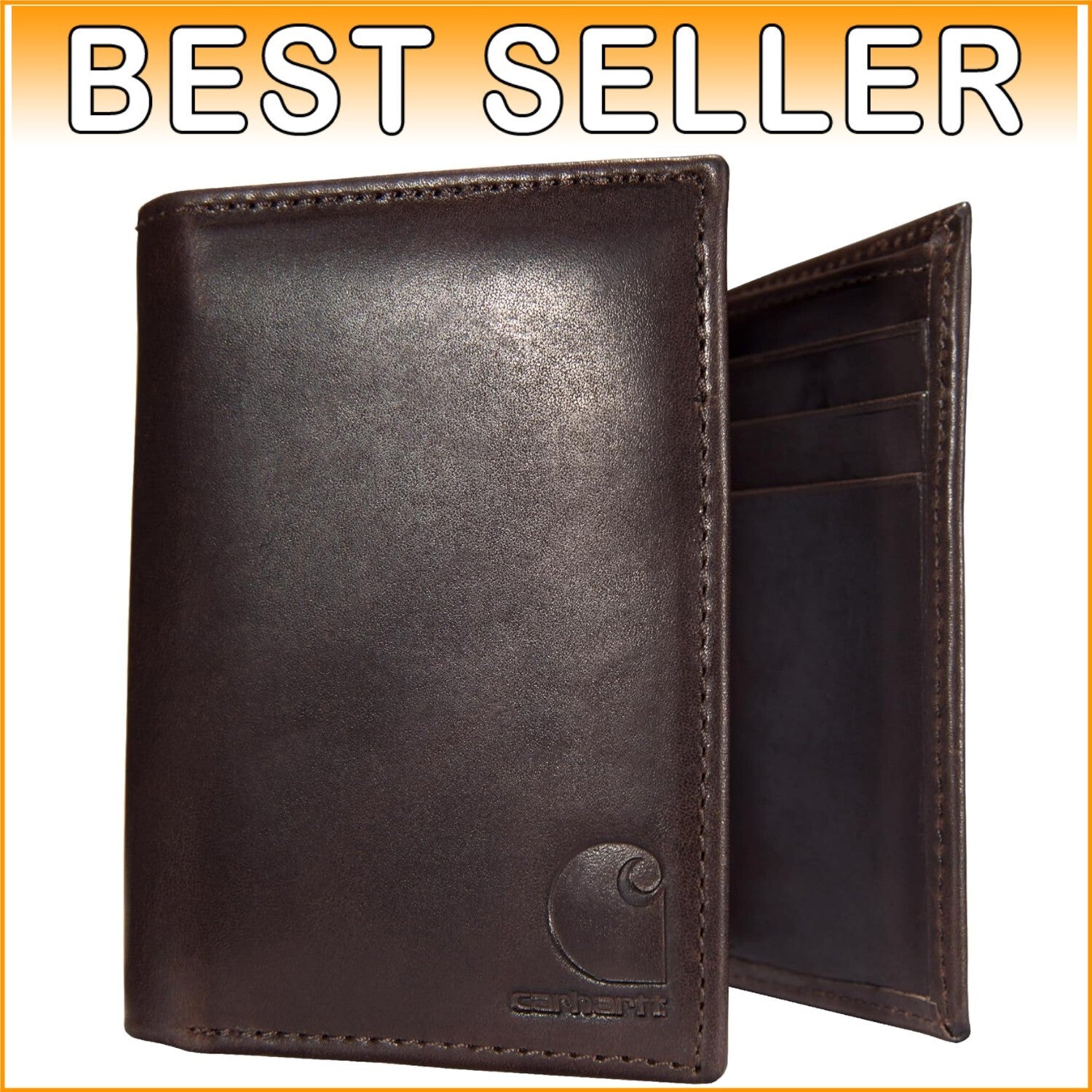 Durable Men's Wallet in 100% Oil-Finished Leather - Multiple Styles Available