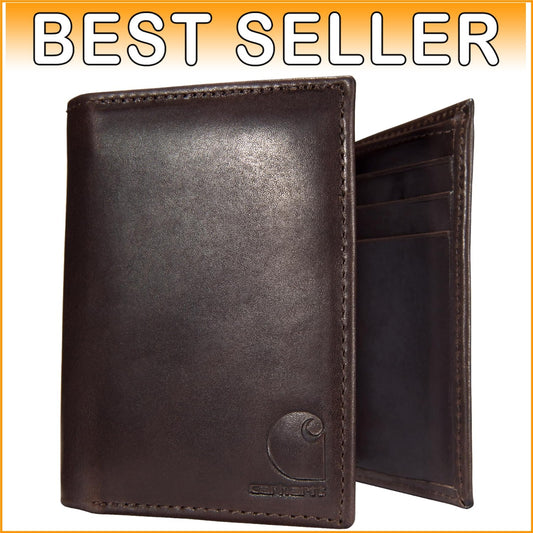 Durable Men's Wallet in 100% Oil-Finished Leather - Multiple Styles Available