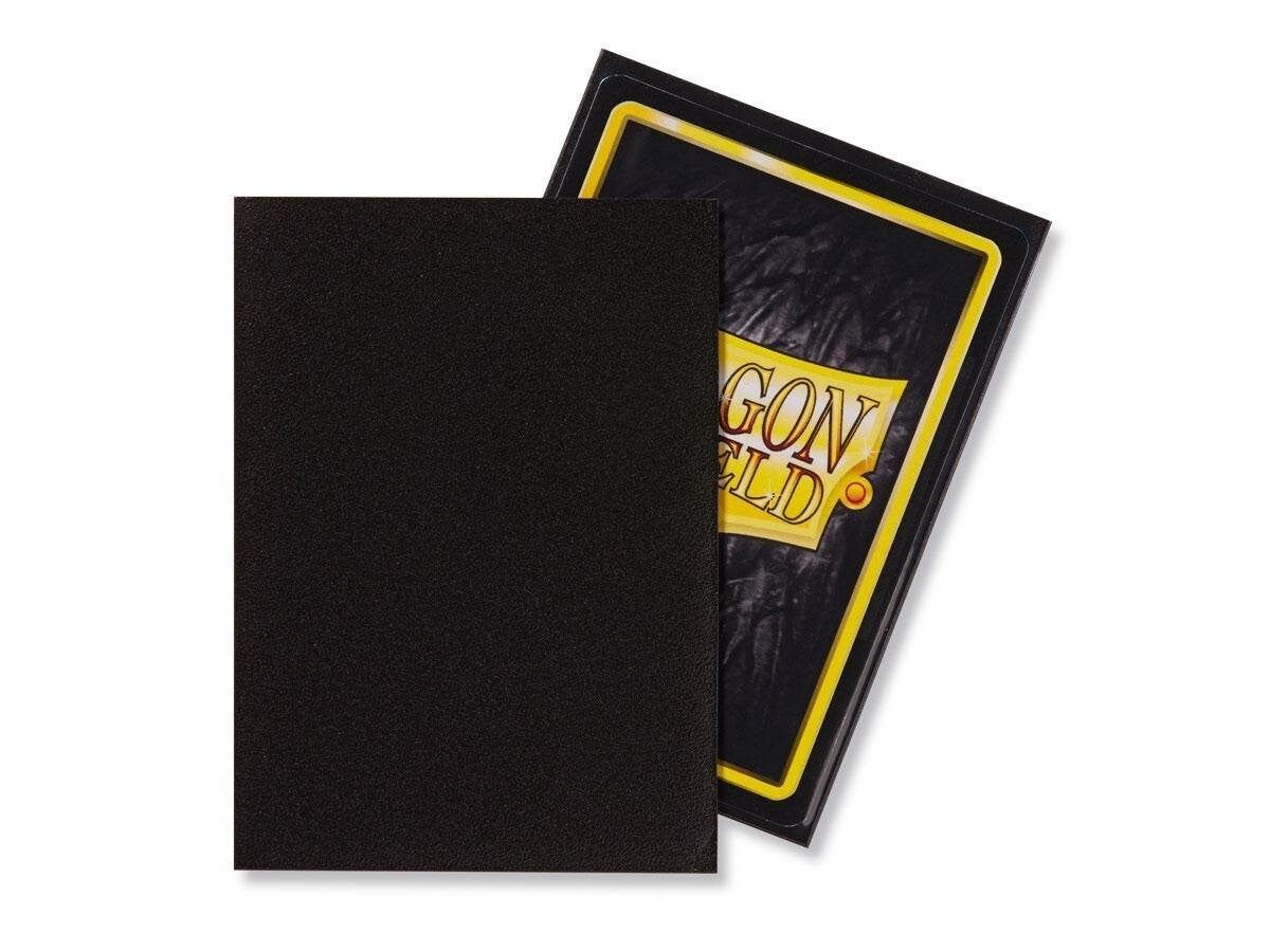 5-Box Matte Black Card Sleeves Bundle - 500 Count for Ultimate Card Protection