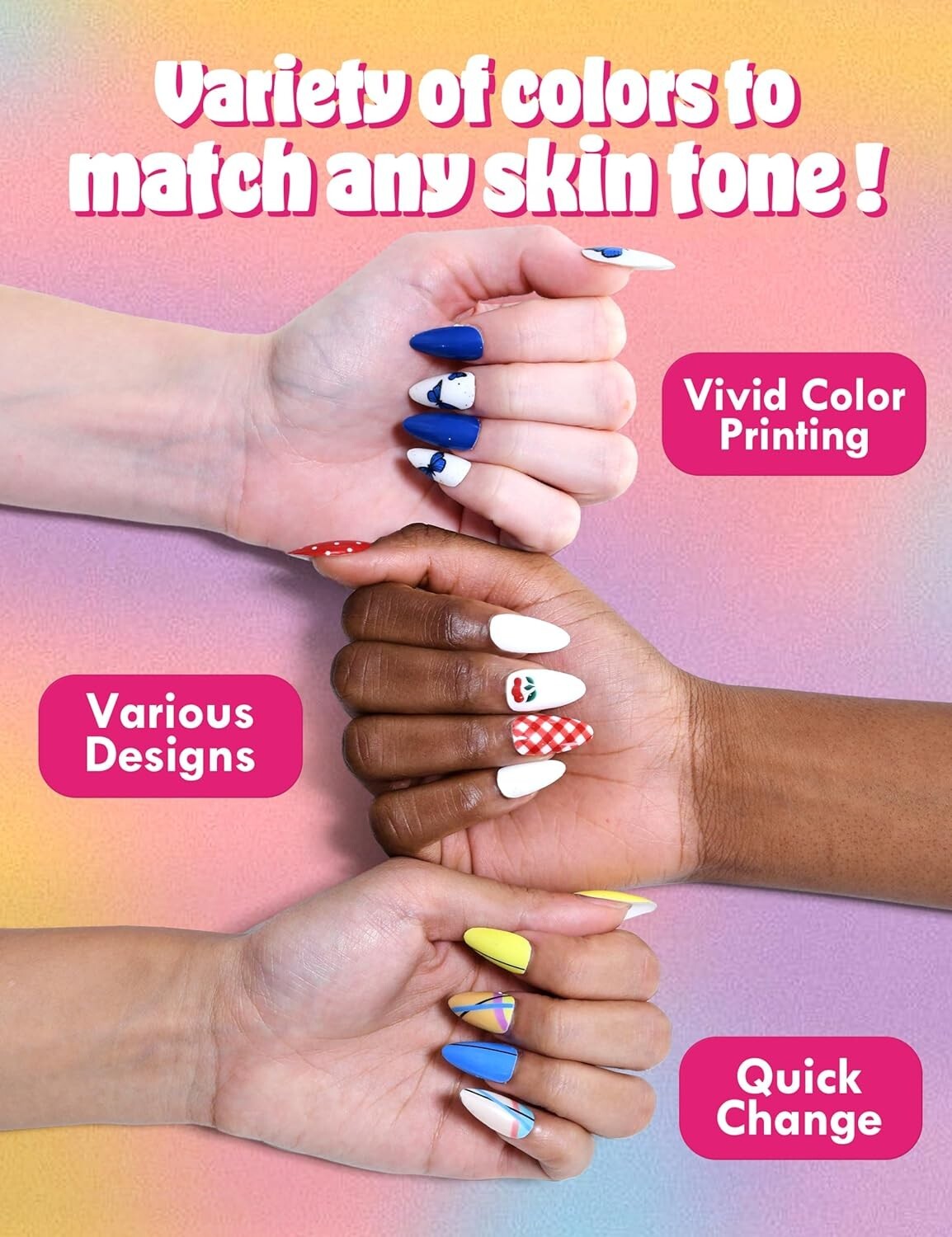 Bluetooth Nail Art Printer with User-Friendly App - Perfect for Halloween Looks