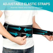 Load image into Gallery viewer, Rechargeable Back Massager with 3 Heat and Vibration Settings - Great for Gifts