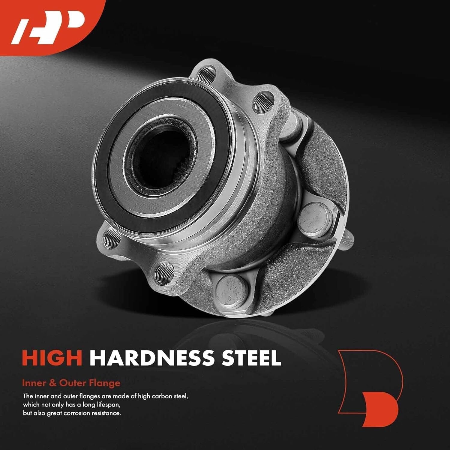 Durable 2-Pack Rear Wheel Bearing Hub Assembly for Subaru Vehicles 2012-2021