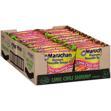 Load image into Gallery viewer, Convenient 48 Units of Ramen Lime Chili Shrimp Flavor - Ideal for Students