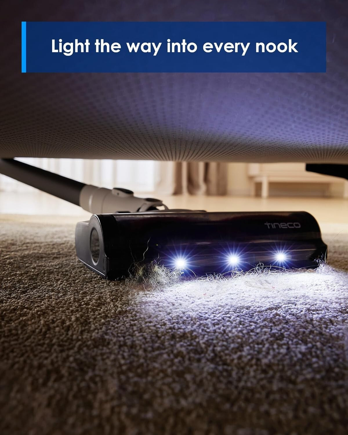 160W Cordless Vacuum with 1L Dustbin - Sleek Design & Eco-Friendly Cleaning