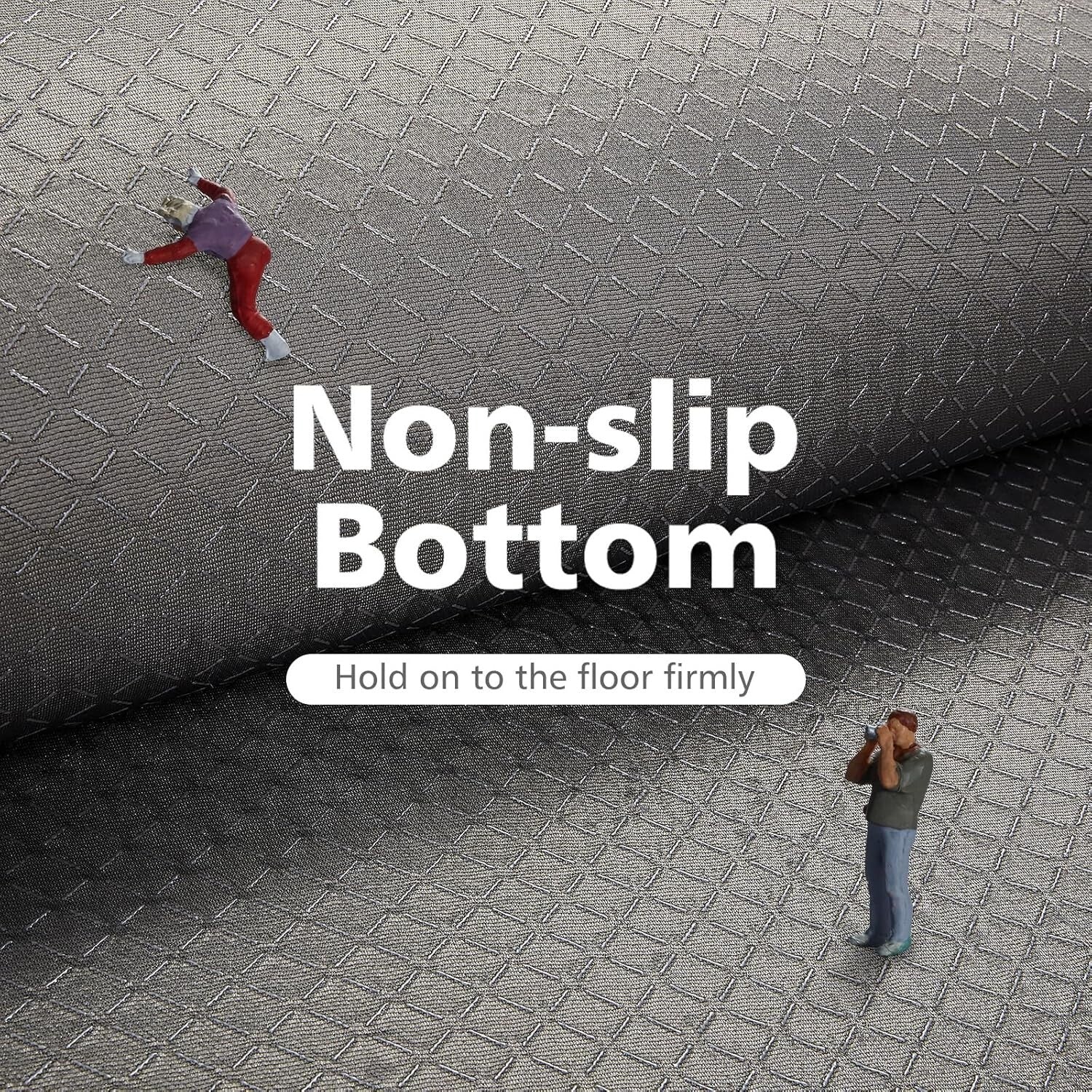 High-Pile 8' X 10' Soft Grey Shag Rug - Perfect for Living Room & Nursery