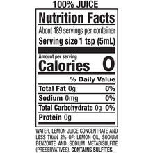 Load image into Gallery viewer, Fresh Taste 100% Lemon Juice 32 Fl Oz Bottles - Pack of 12 for Versatile Recipes