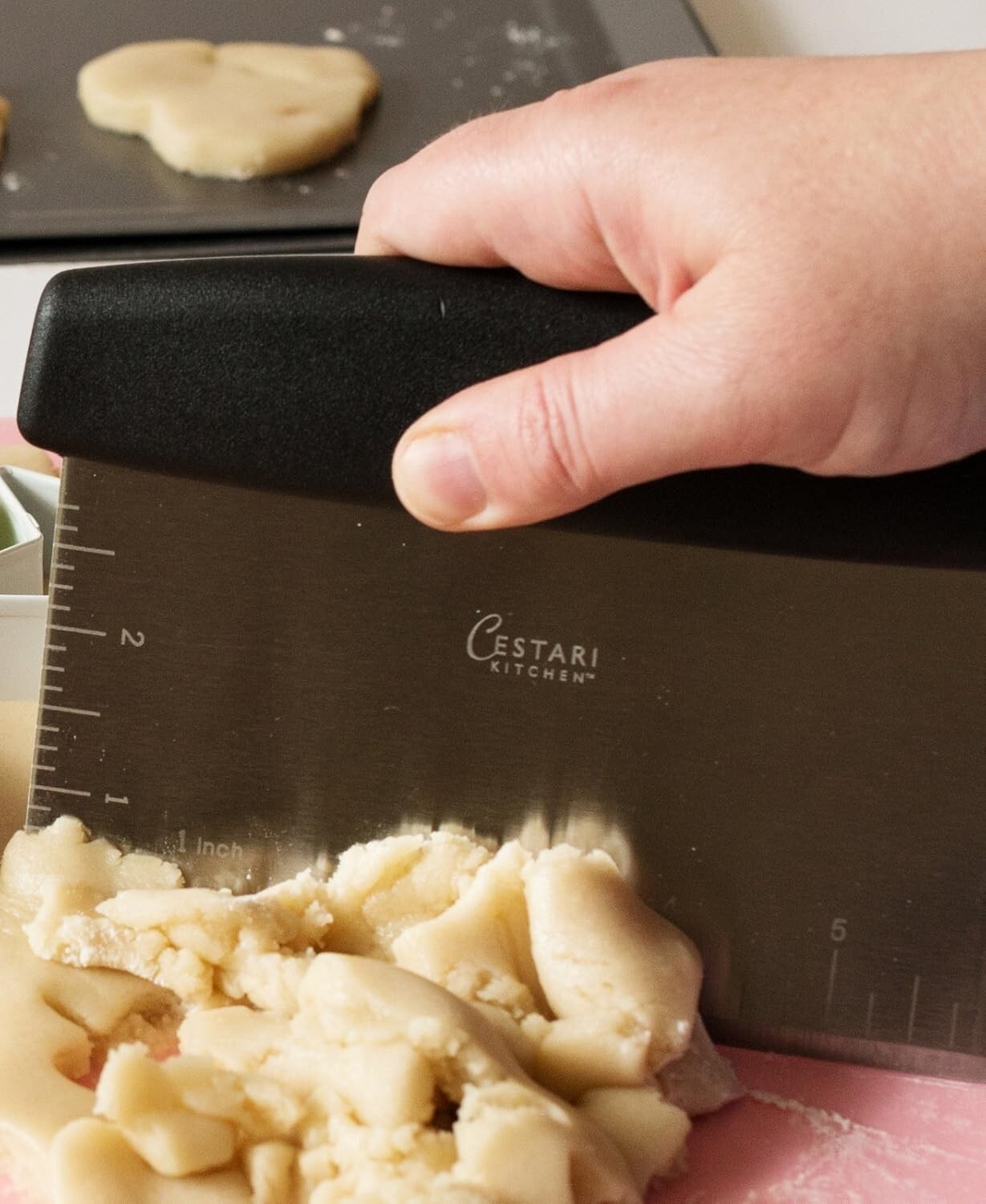Heavy-Duty Bench Knife for Pastry and Bread - Lifetime Guarantee Included