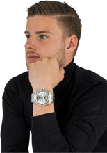 Load image into Gallery viewer, Stainless Steel Men's Pro Diver Watch - Functional Subdials and Adjustability