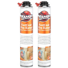 Load image into Gallery viewer, Class-A Fire Rated Spray Foam Insulation - High-Efficiency, 2x27.1 oz Cans