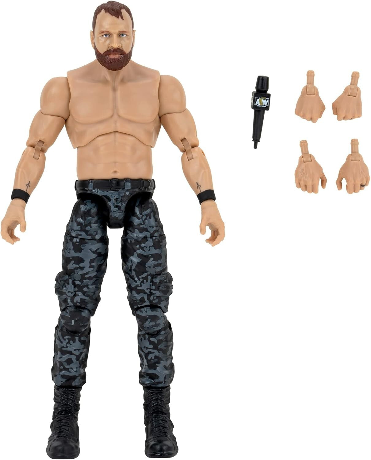 6-Inch AEW Unrivaled Jon Moxley and Bryan Danielson Figures with Alternate Hands