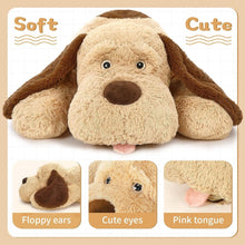 Load image into Gallery viewer, Oversized 40-Inch Brown Dog Plush Toy – Ultimate Comfort for Kids' Rooms