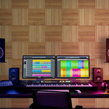 Load image into Gallery viewer, Lightweight 72 x 48 Inches Self-Adhesive Acoustic Panels - Enhance Your Space