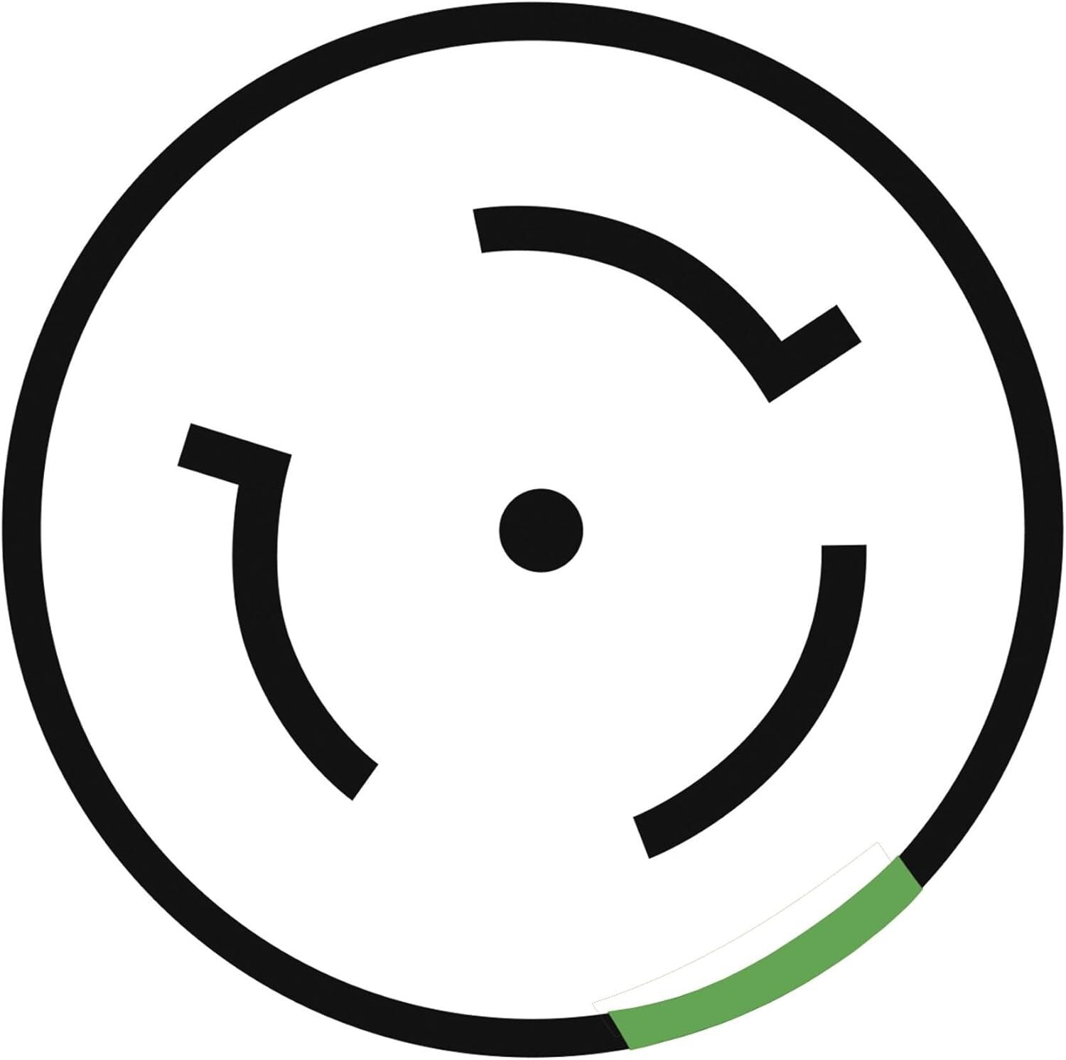 Durable 50-Amp Generator Power Connector - Ideal for 12,500 Watt Generators