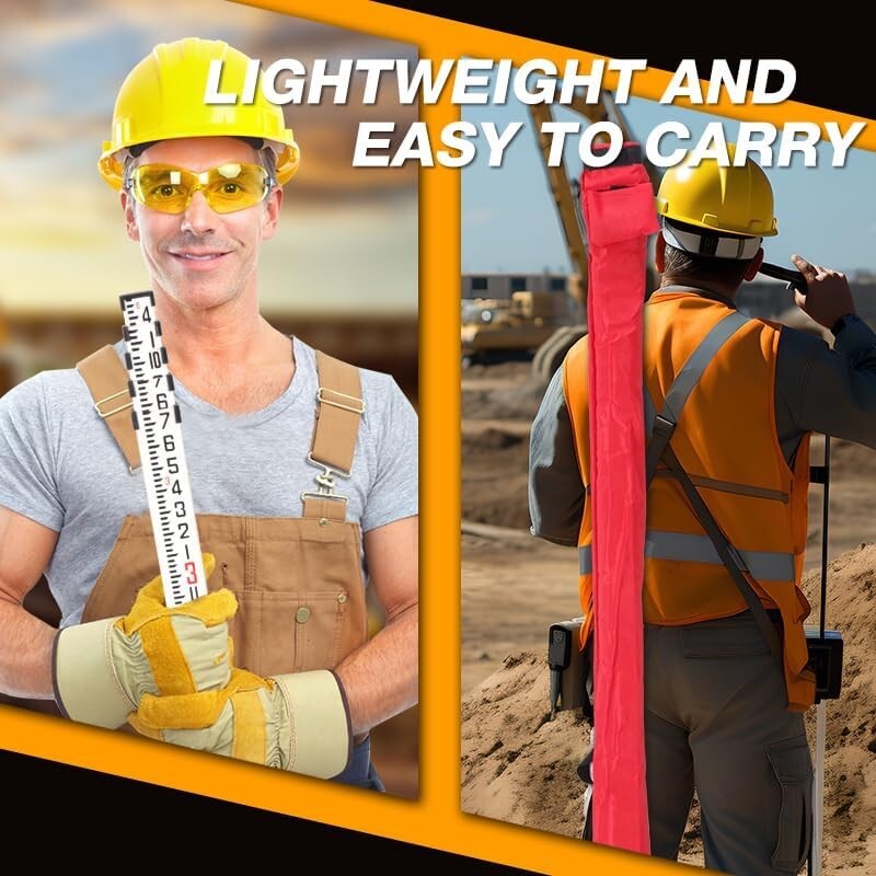 Lightweight 16-Foot Aluminum Fishing Rod with Carrying Bag and Extra Fast Action