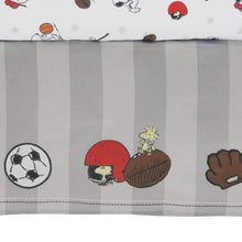 Load image into Gallery viewer, Soft and Stylish Snoopy 3-Piece Bedding Set for Boys’ Crib - Fun Design