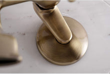 Load image into Gallery viewer, Solid Brass 6" Adjustable Vintage Wall-Mount Tub Faucet - Antique Elegance