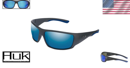 Durable Polycarbonate Fishing Sunglasses with Non-Slip Rubber Performance Ends