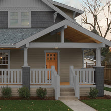 Load image into Gallery viewer, Premium Dover Gray Semi-Gloss Exterior Paint &amp; Primer, 1 Gallon, Washable Finish