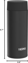 Load image into Gallery viewer, Lightweight Vacuum Insulated Thermos Water Bottle - 11.8 oz Stylish Companion