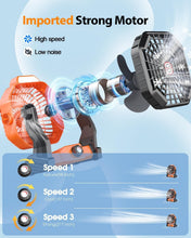 Load image into Gallery viewer, Portable 20000mAh Camping Fan &amp; LED Light - Perfect for Outdoor Adventures