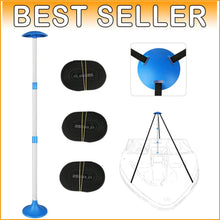 Load image into Gallery viewer, Telescoping Boat Cover Support Pole with Webbing Straps - Waterproof Protection