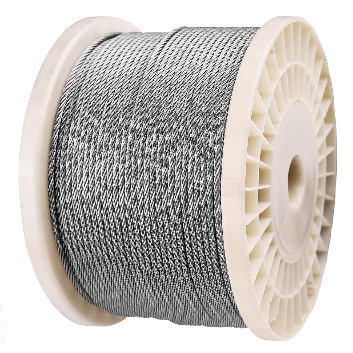 500ft 1/8" 316 Stainless Steel Wire Rope - Perfect for Deck Railing Systems