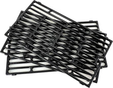Load image into Gallery viewer, Heavy Duty 16 7/16" x 9 1/16" Grill Grates - Polished Porcelain Cast Iron Set