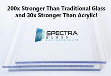Load image into Gallery viewer, Clear Lexann Polycarbonate Sheet - 1/2" Thick &amp; 24"x48" for Ultimate Strength