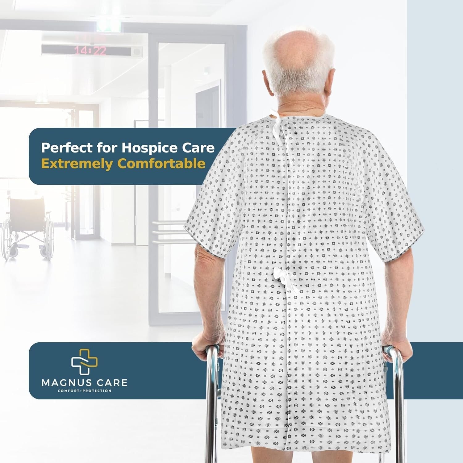 Fashionable Hospital Gowns with Back Tie - Ideal for Labor, Maternity & More