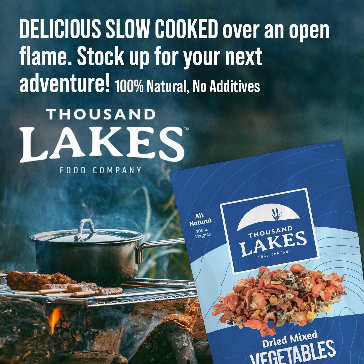 Air-Dried 4.5 lb Mixed Vegetables - Natural Soup Blend, Good Source of Fiber