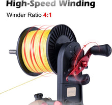 Load image into Gallery viewer, Compact Fishing Line Winder with Two-Way Function - Universal Reel Compatibility
