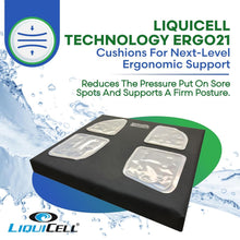 Load image into Gallery viewer, LiQuiCell Sports Cushion - Ergonomic Support for Back Pain and Pressure Relief
