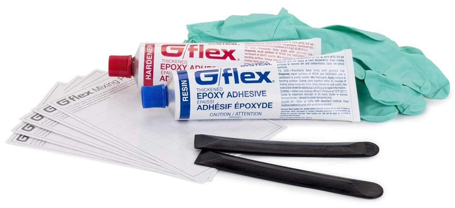 Durable Inflatable & Plastic Boat Repair Kit with Illustrated Instructions