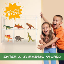 Load image into Gallery viewer, Vibrant Dino Play Tent with Roar Sounds &amp; Remote LED Lights - Indoor &amp; Outdoor!