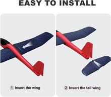 Load image into Gallery viewer, Creative 2-Pcs 33.8" Foam Glider Airplanes - STEM Outdoor Play &amp; RC Conversion