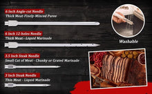 Load image into Gallery viewer, Complete Automatic BBQ Meat Injector Kit: Precise Marinade Control &amp; Clean-Up