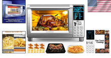 Load image into Gallery viewer, Versatile 30QT Bravo Air Fryer Toaster Oven with Touch Controls &amp; Digital Probe