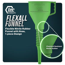 Load image into Gallery viewer, Anti-Spill Long Funnel for Automotive Use - Durable Nitrile Rubber Construction