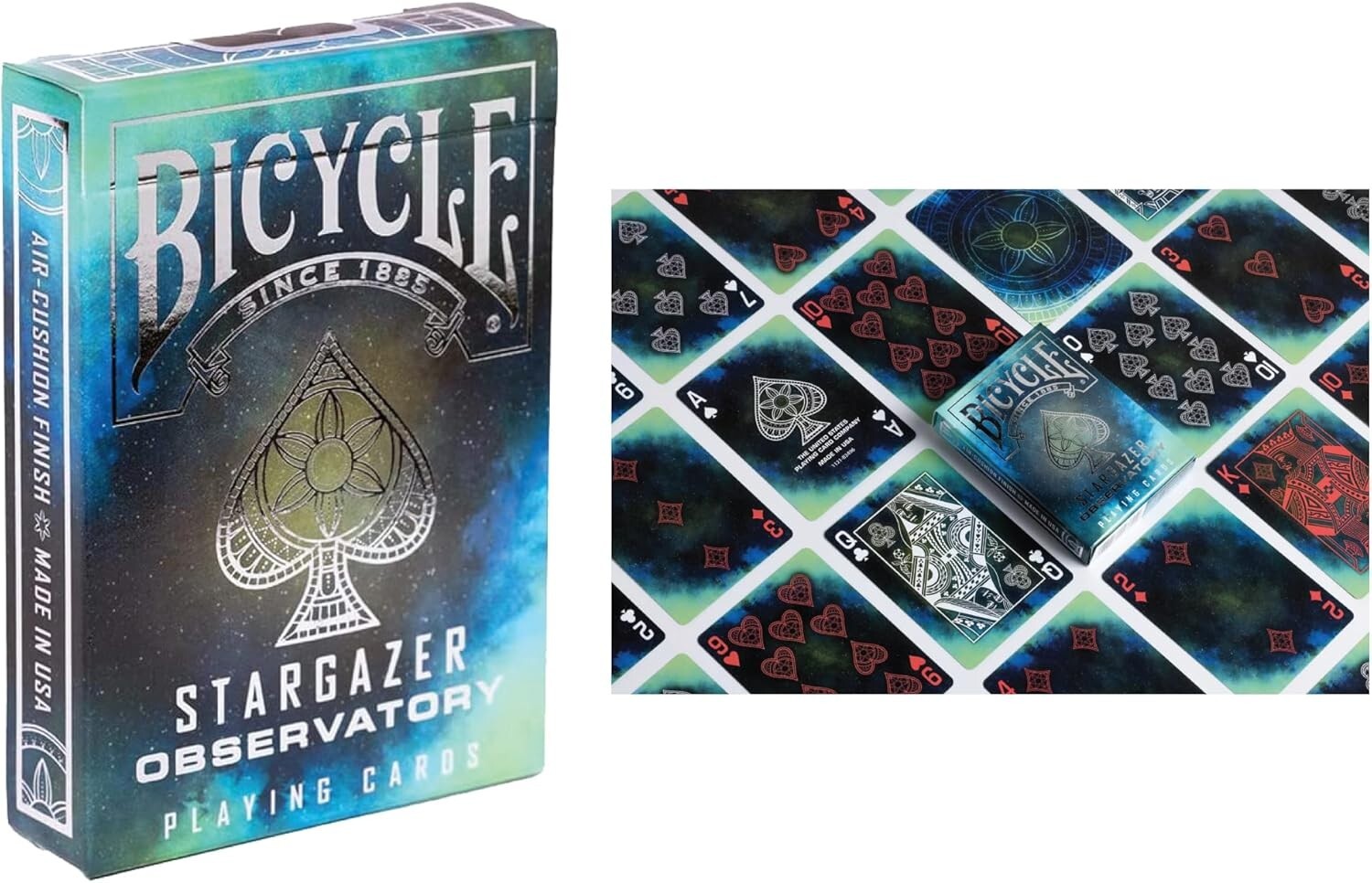 Premium Bicycle Stargazer Playing Cards 6-Pack - Limited Edition Collector's Set