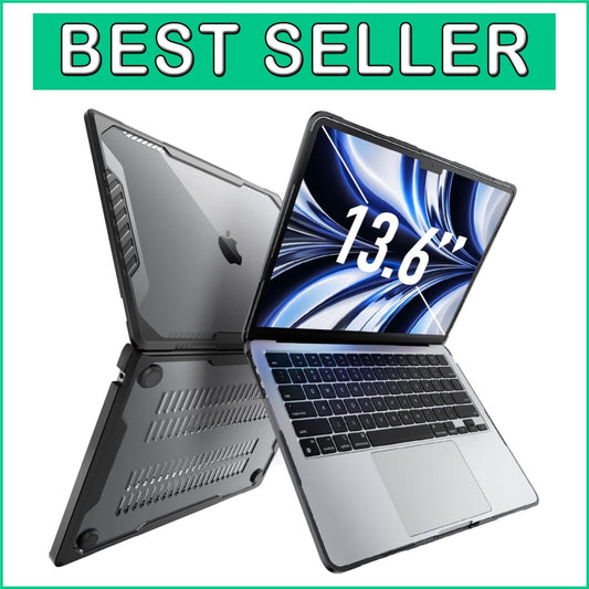 Elegant Hard Shell MacBook Air 13.6" Cover - Fits M4/M3/M2 - Enhanced Protection