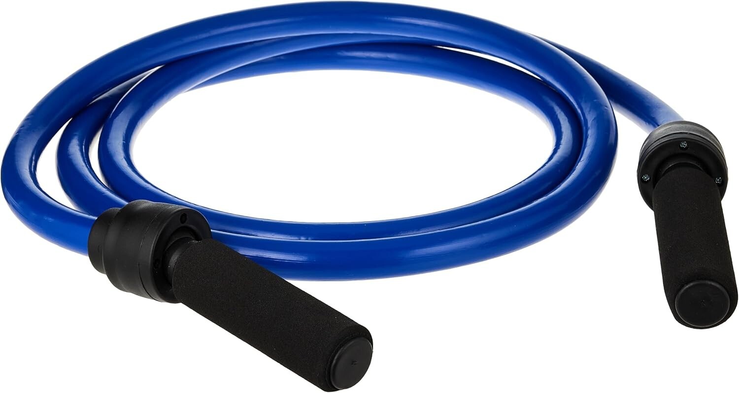 4 lb Weighted Jump Rope for Enhanced Cardio Workout - Durable Rubber Design