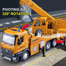 Load image into Gallery viewer, Imaginative Play Crane Truck Toy with Realistic Sounds - Perfect Gift for Kids