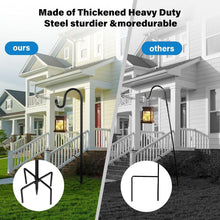 Load image into Gallery viewer, Dual 94-Inch Shepherd Hooks for Outdoor Use - Hang Feeders &amp; Create Ambiance